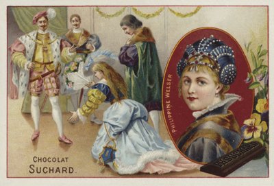 Philippine Welser, morganatic wife of Archduke Ferdinand II of Austria by European School